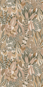 Casamance behang Palmadora Alfabia 76691324 kaki vanille