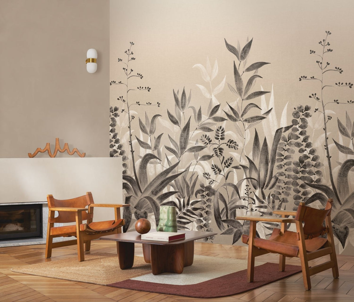 Casamance fotobehang Palmadora Saona 76713976 detail
