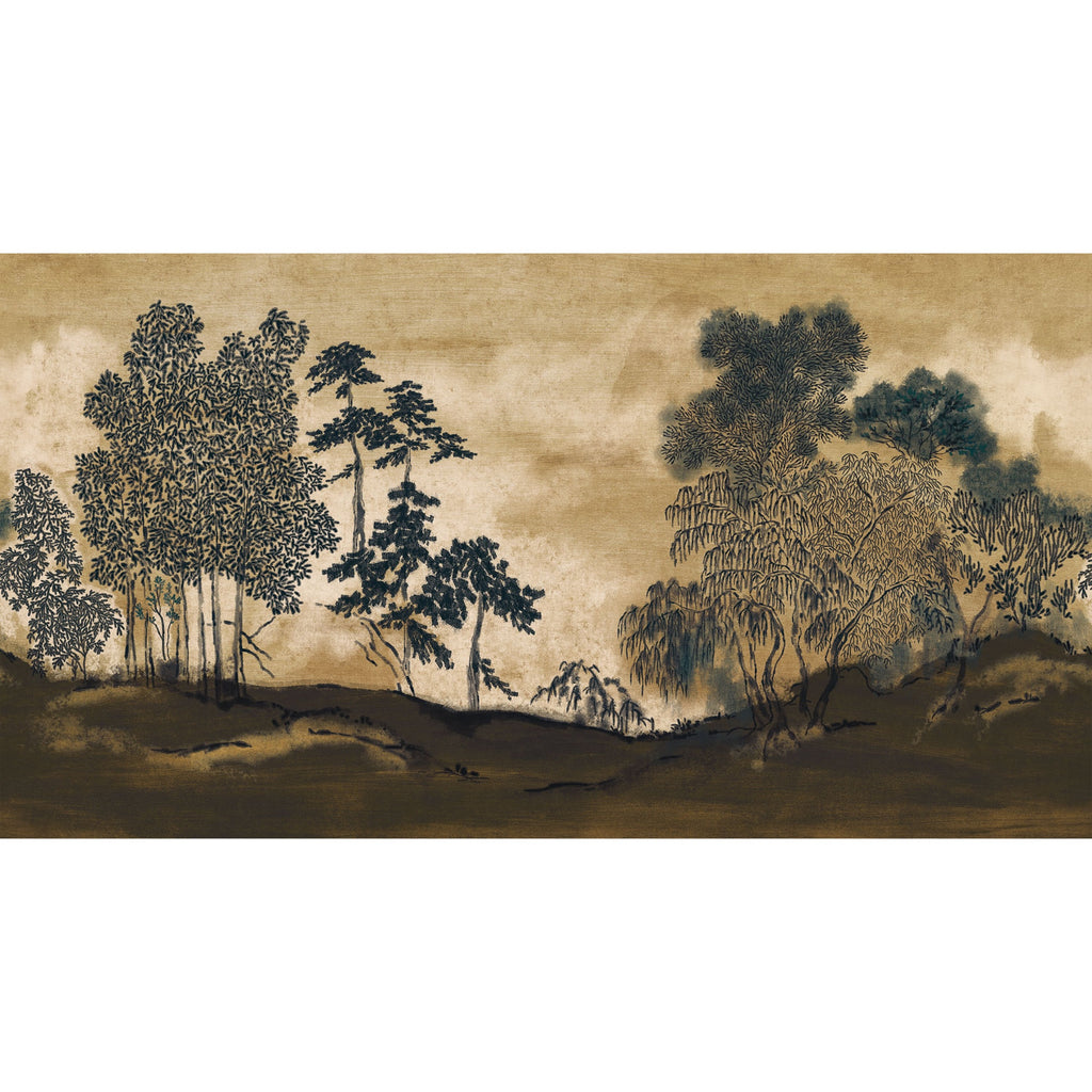 Casamance fotobehang Panoramas 4 Koraku 76720304 bronze doré