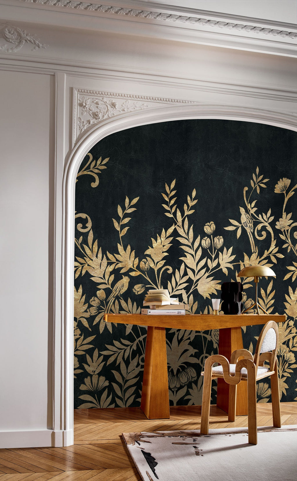 Casamance fotobehang Panoramas 4 Jardin de Diane 76740916 in interieur