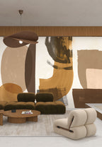 Casamance fotobehang Panoramas 4 Papunya 76781630 in interieur