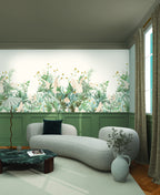 Casamance fotobehang Panoramas 4 Wisteria 76802140 in interieur
