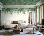 Casamance fotobehang Panoramas 4 Wisteria 76802140 in interieur