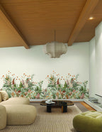 Casamance fotobehang Panoramas 4 Wisteria 76802242 in interieur