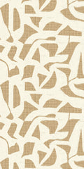 Casamance behang Modernismo Cana 76830610 paille (staal)