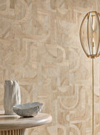 Casamance behang Nature Sur Mesure Intarsia 76870304 detail