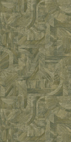 Casamance behang Nature Sur Mesure Intarsia 76870610 kaki