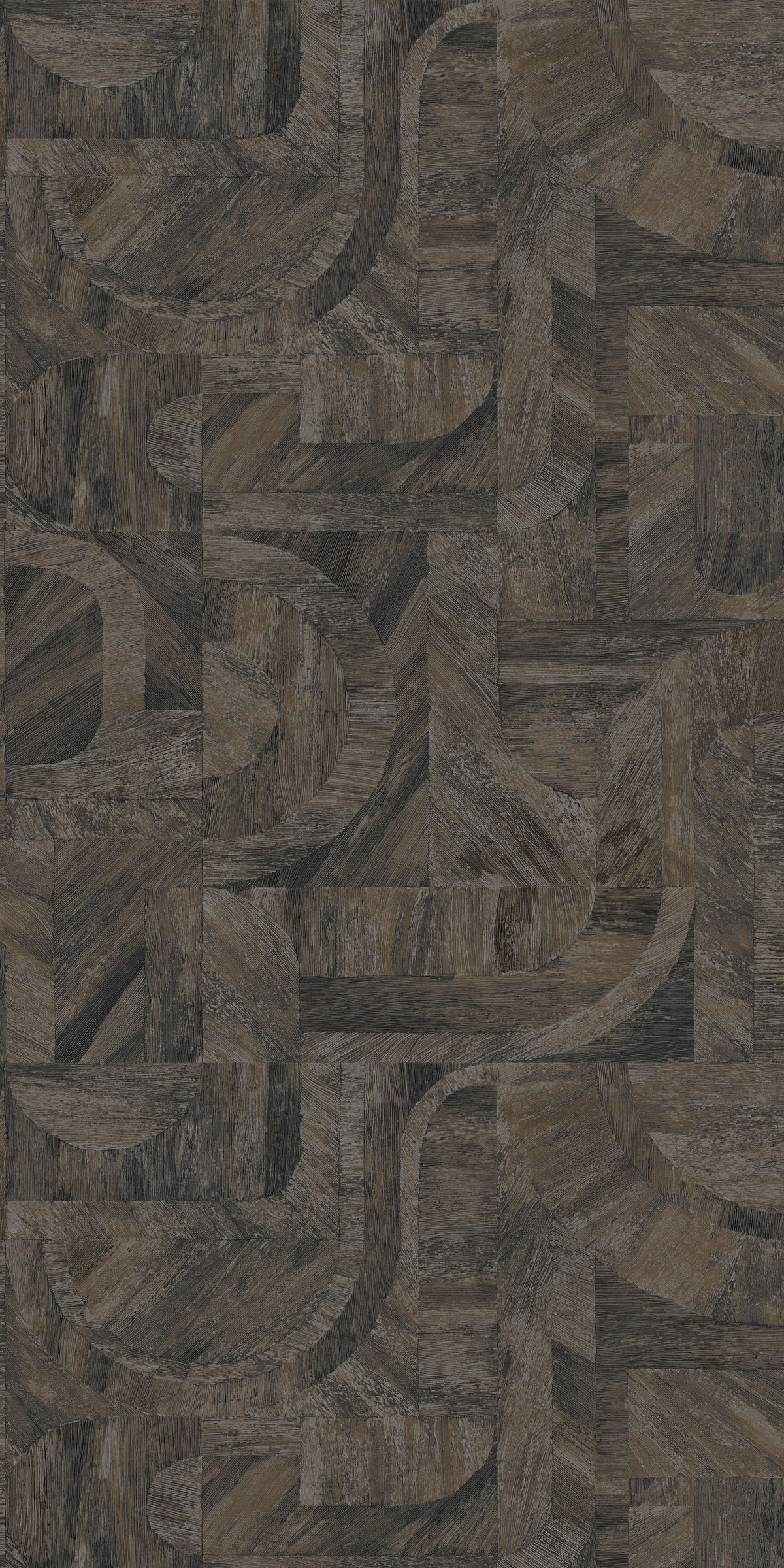 Casamance behang Nature Sur Mesure Intarsia 76870814 ébène (staal)