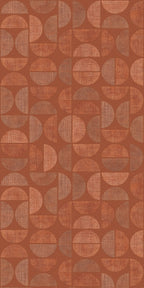 Casamance behang Nature Sur Mesure Dualis 76881222 orange brûlé