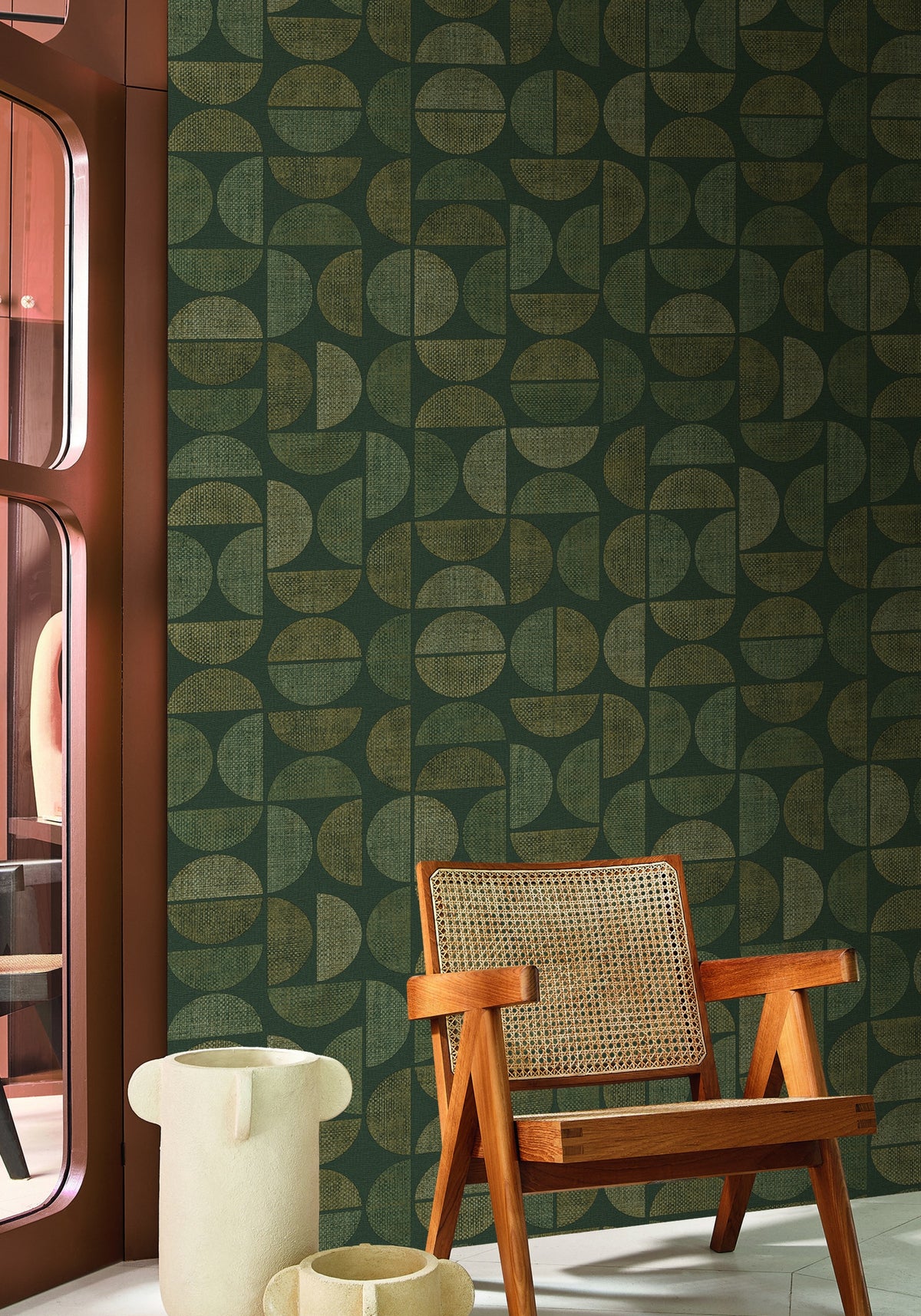 Casamance behang Nature Sur Mesure Dualis 76881324 in interieur