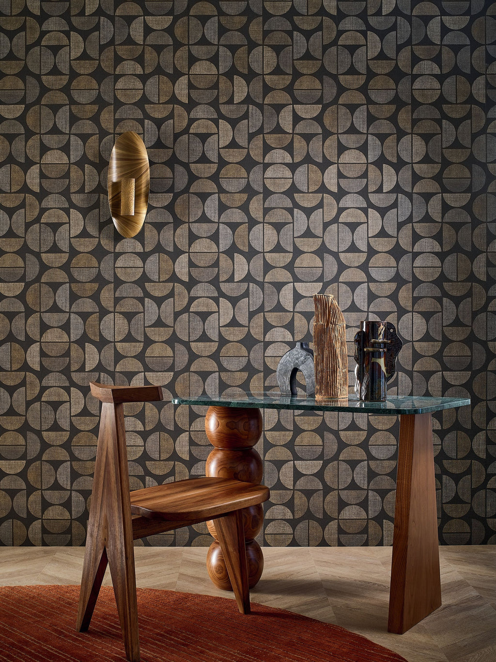 Casamance behang Nature Sur Mesure Dualis 76881426 in interieur