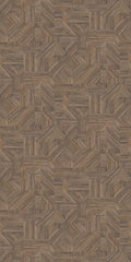 Casamance behang Nature Sur Mesure Imbrication 76892038 sépia