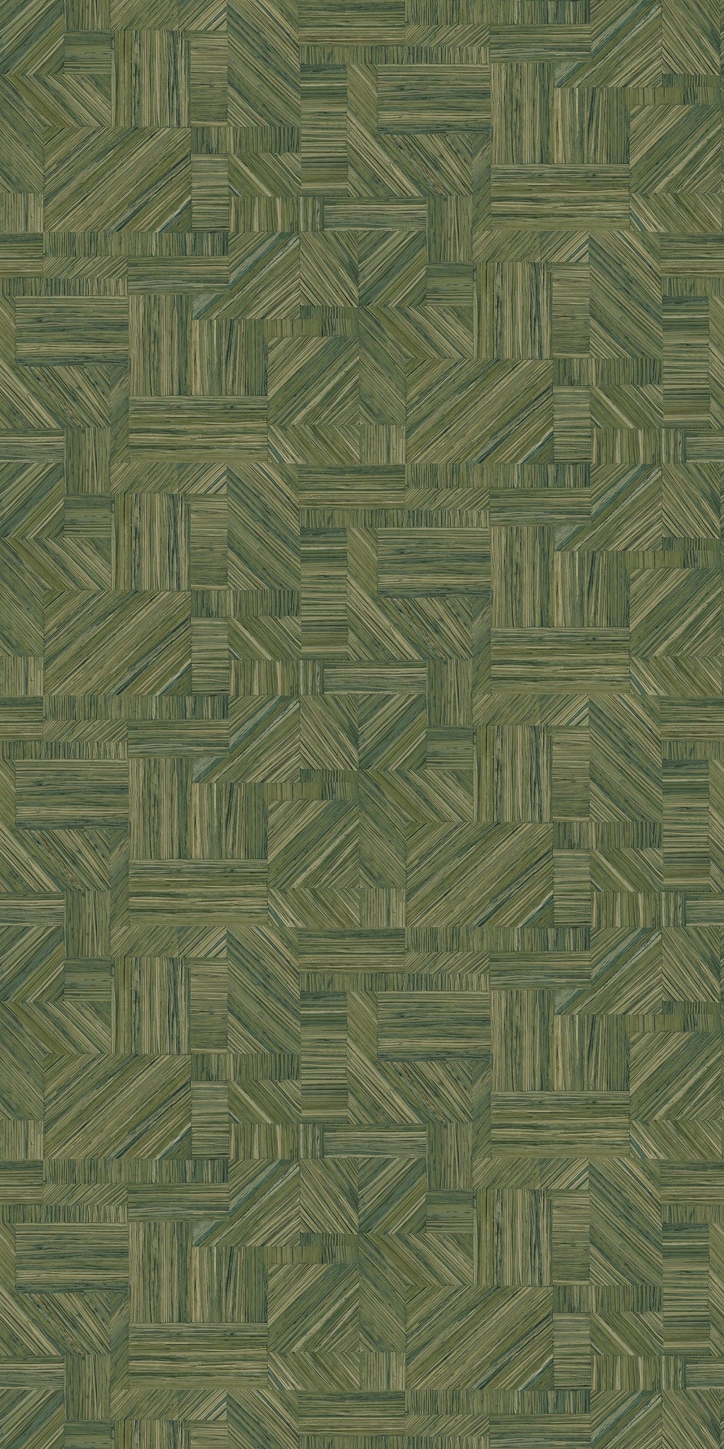 Casamance behang Nature Sur Mesure Imbrication 76892140 vert mousse
