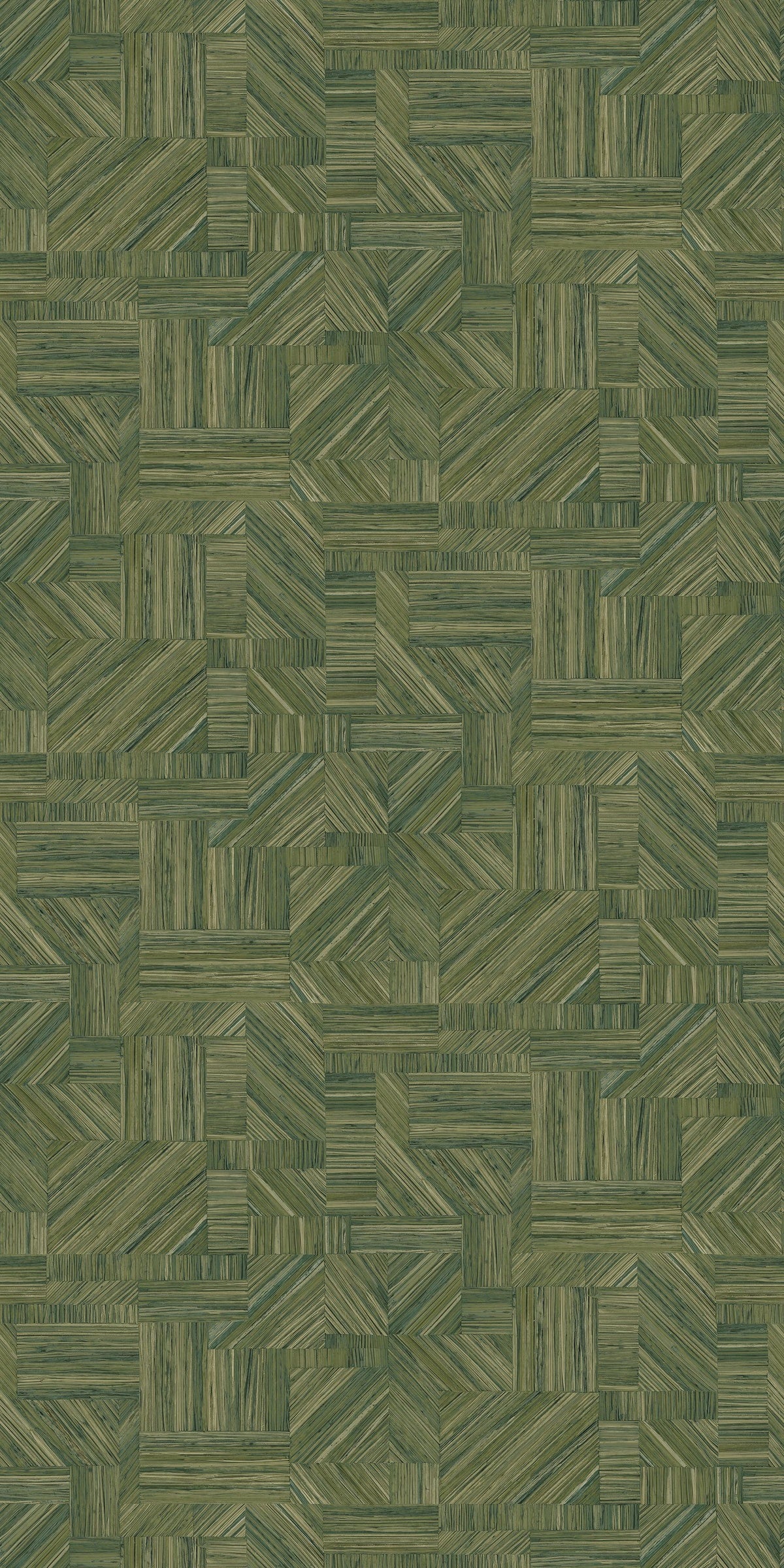 Casamance behang Nature Sur Mesure Imbrication 76892140 vert mousse