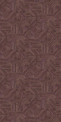 Casamance behang Nature Sur Mesure Imbrication 76892242 prune