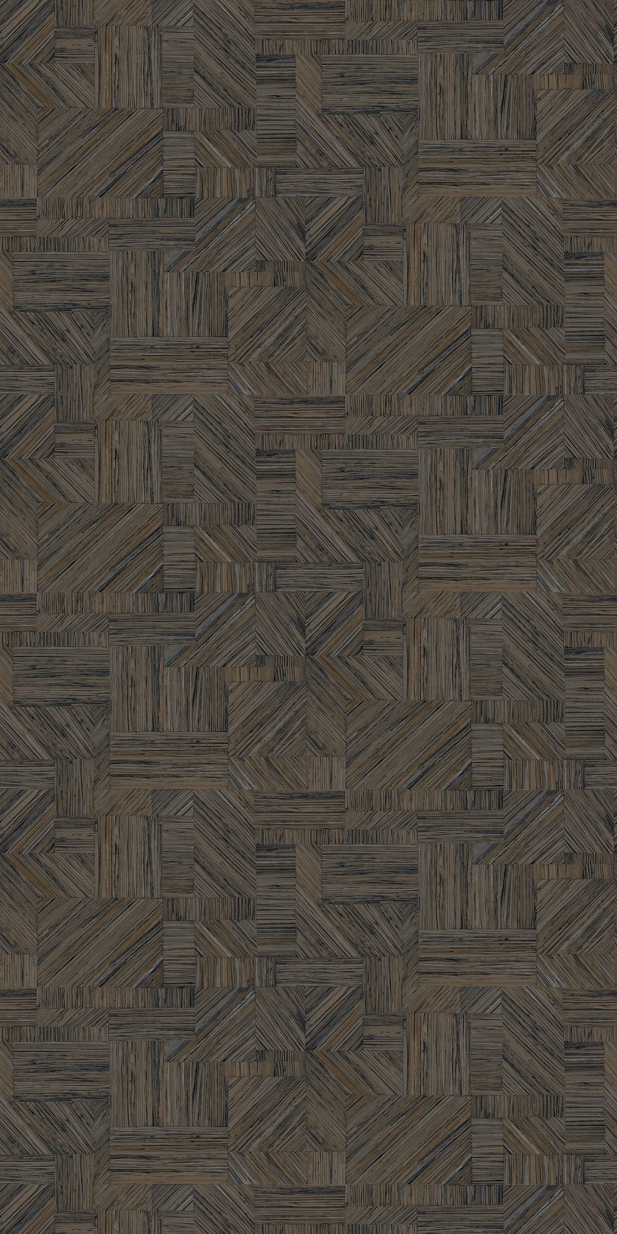 Casamance behang Nature Sur Mesure Imbrication 76892344 ébène