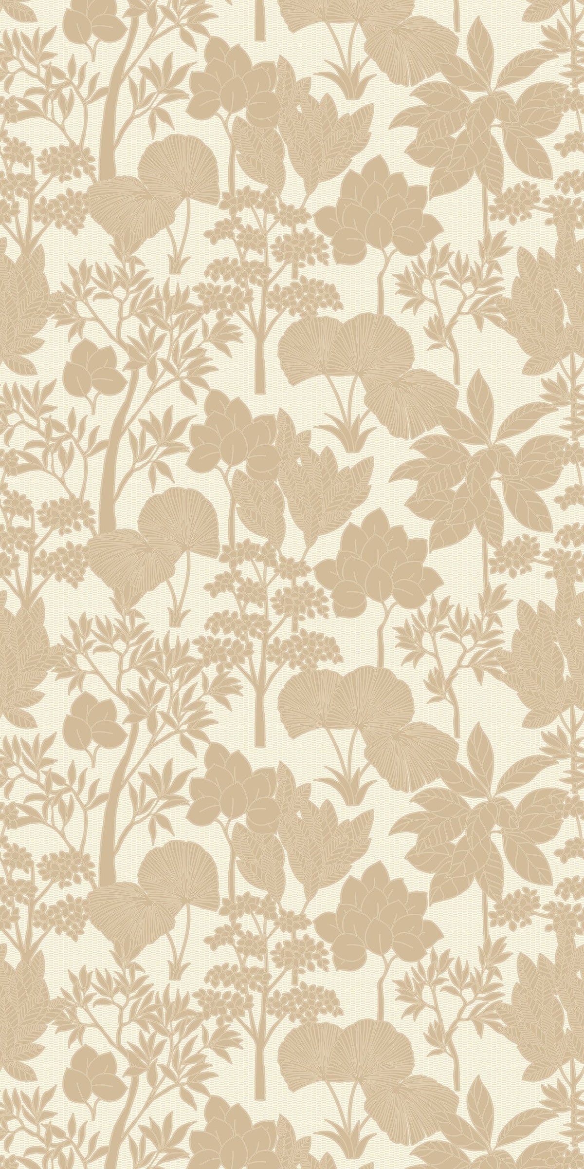 Casamance behang Tressora Inara 76900406 sable (staal)