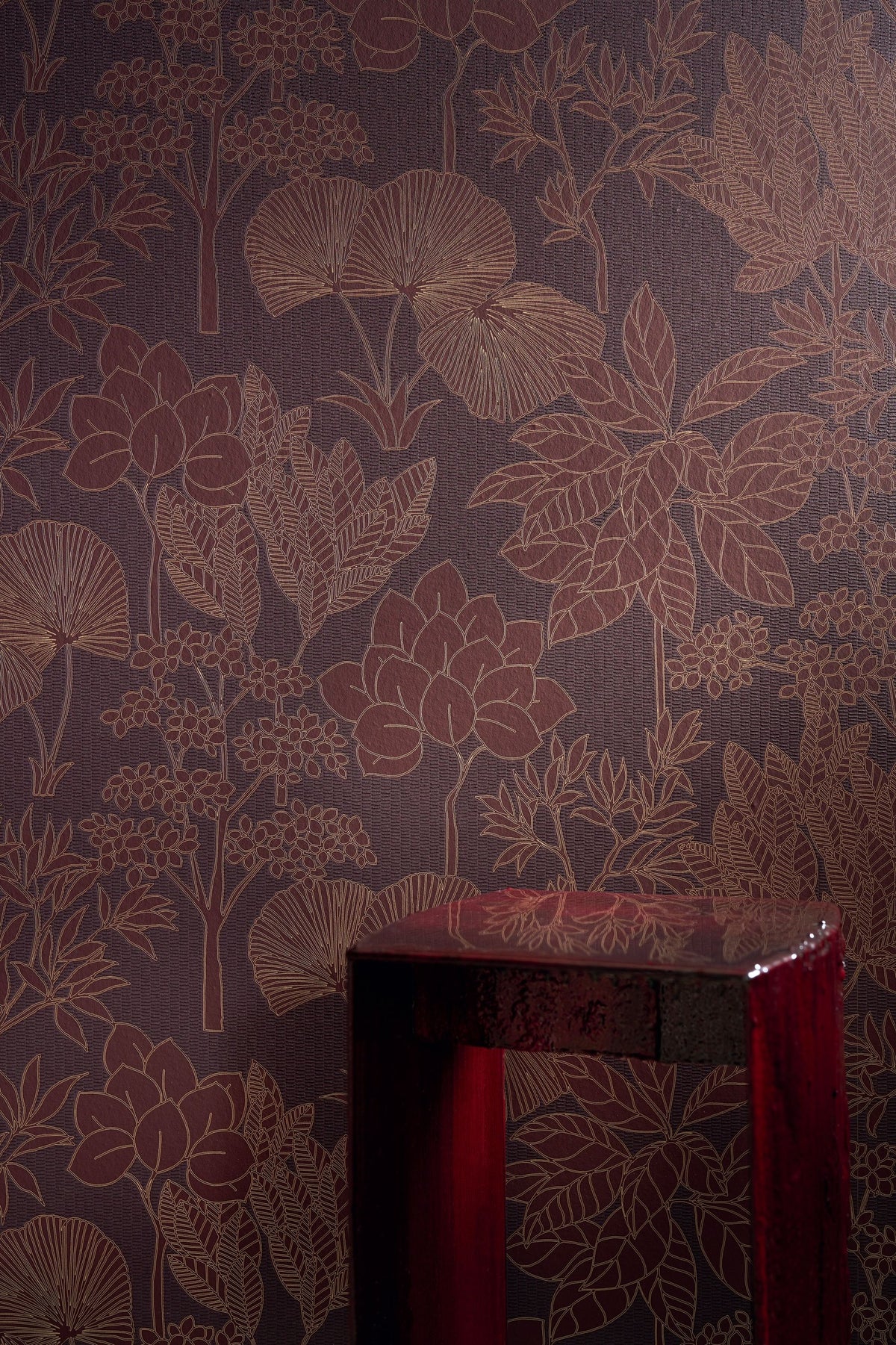 Casamance behang Tressora Inara 76900712 detail