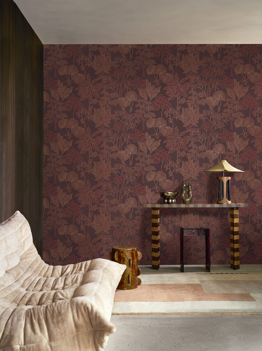 Casamance behang Tressora Inara 76900712 in interieur