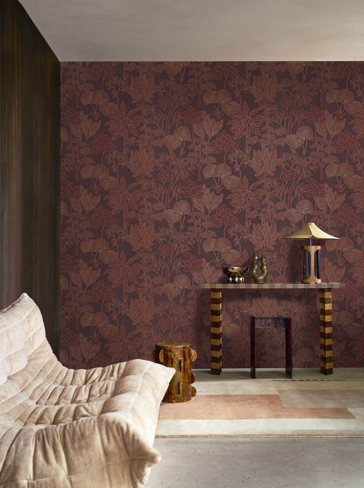 Casamance behang Tressora Inara 76900712 in interieur