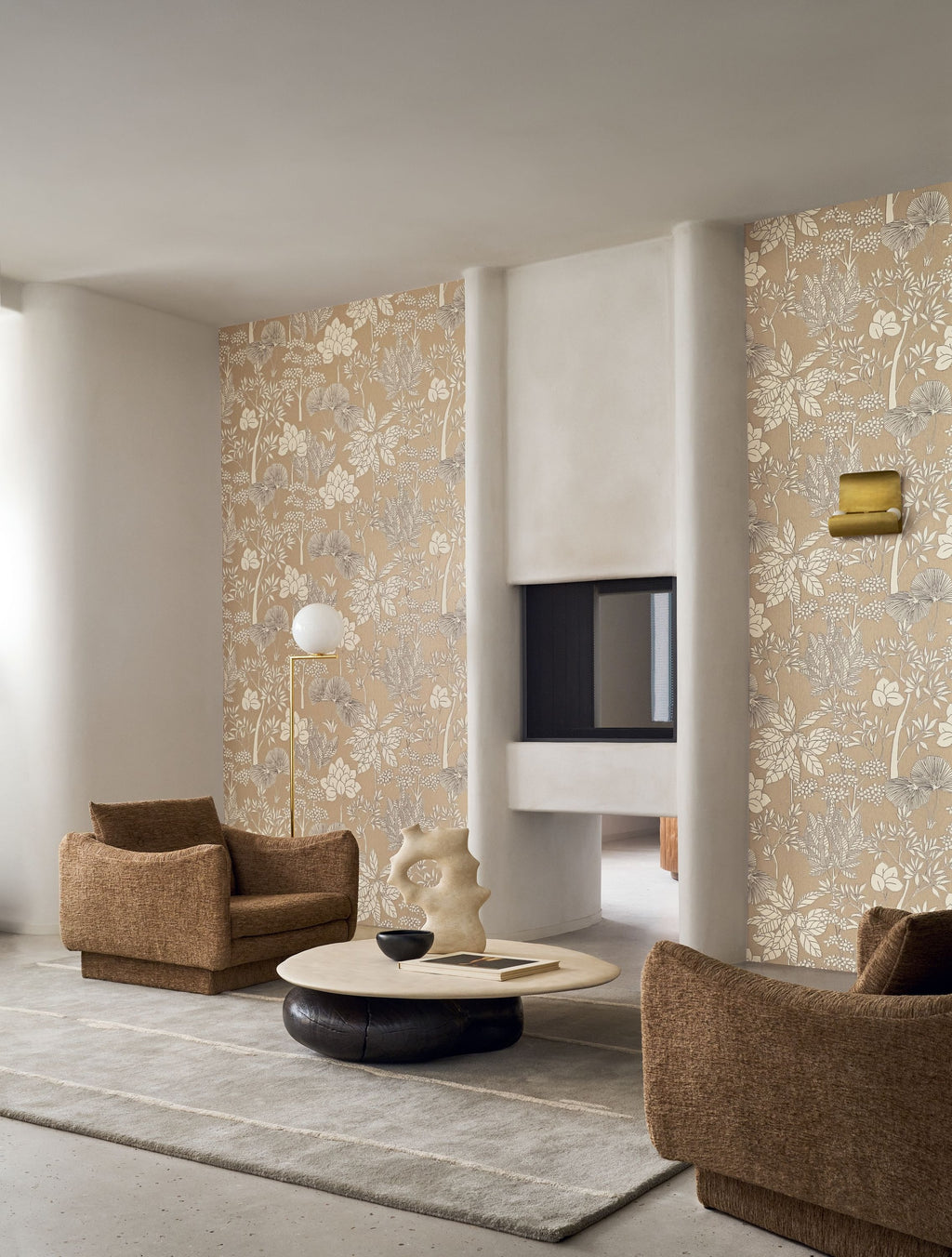 Casamance behang Tressora Inara 76902650 in interieur