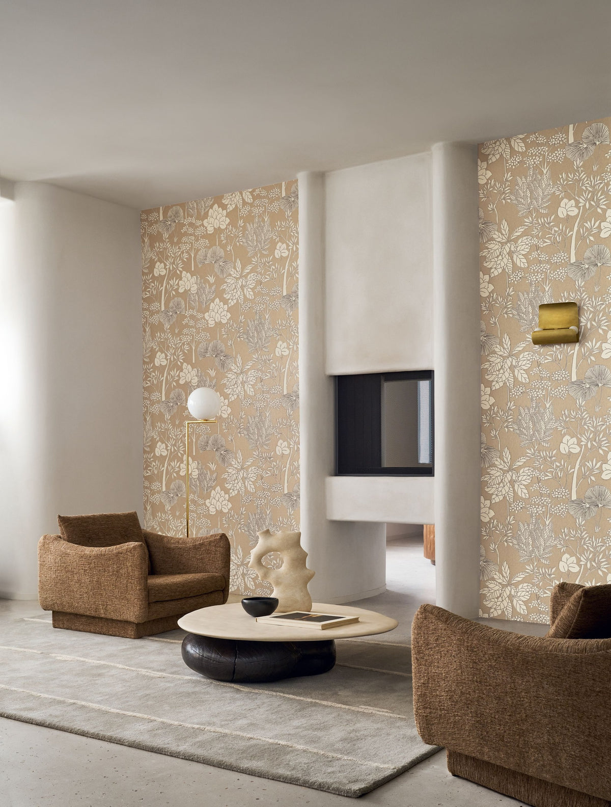 Casamance behang Tressora Inara 76902650 in interieur