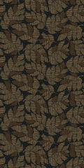 Casamance behang Tressora Lontara 76911324 noir doré