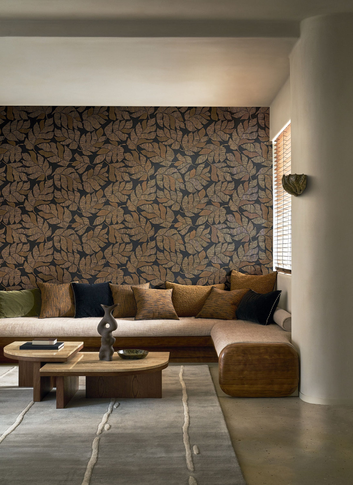 Casamance behang Tressora Lontara 76911324 in interieur