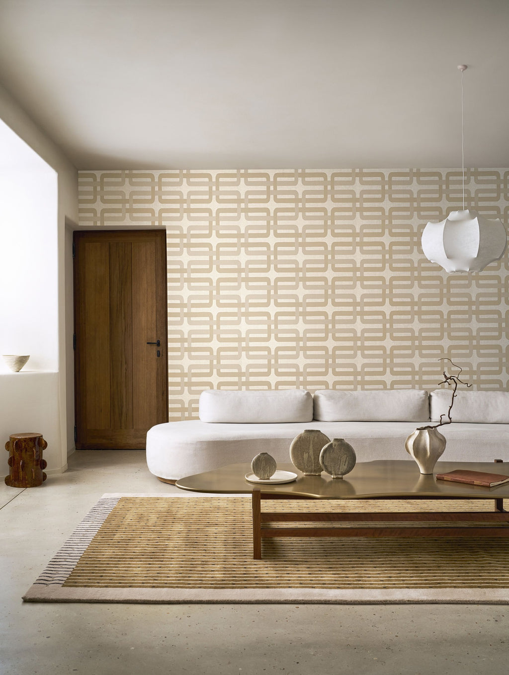 Casamance behang Tressora Matjara 76932854 in interieur
