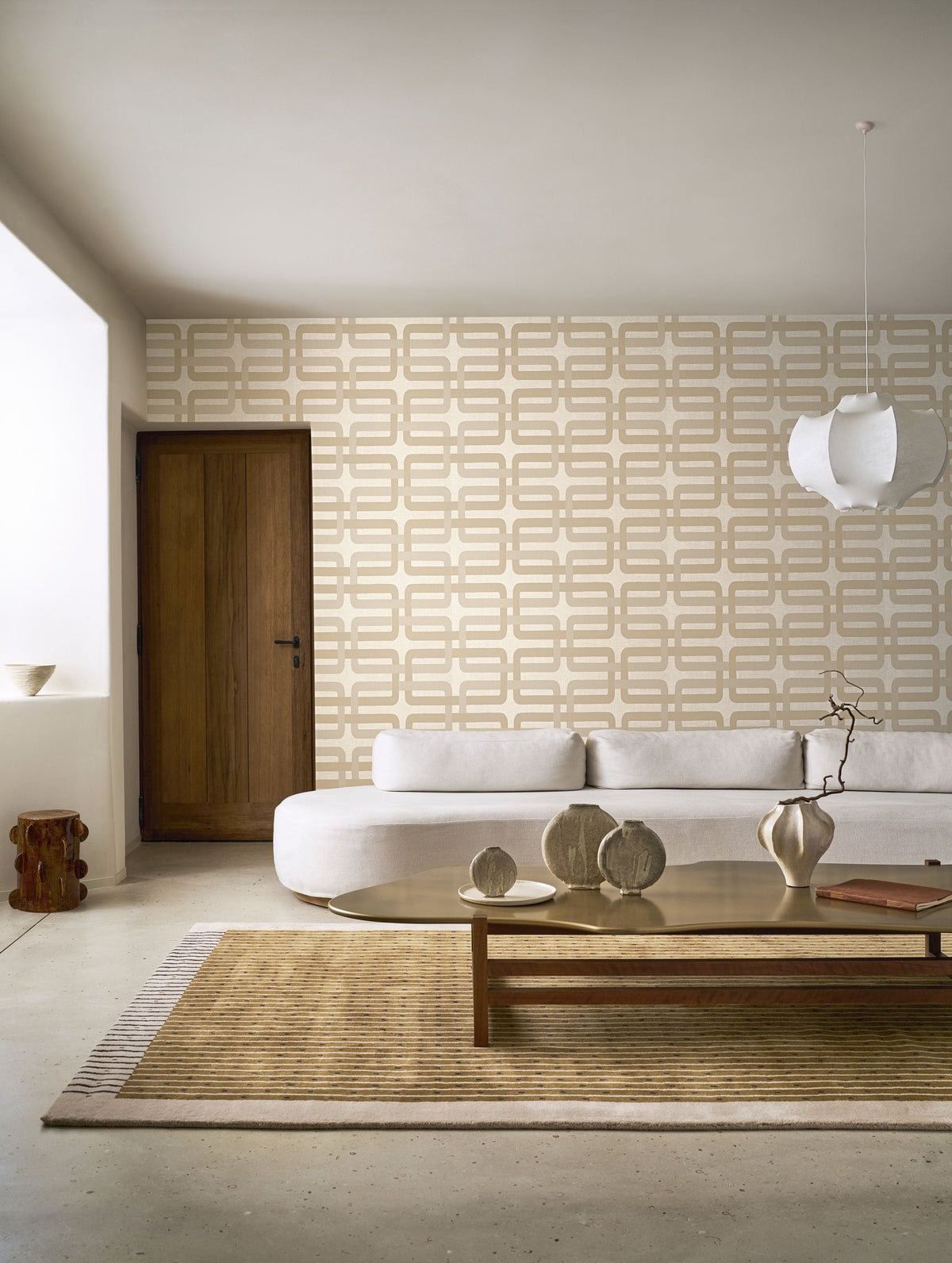 Casamance behang Tressora Matjara 76932854 in interieur