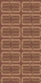 Casamance behang Tressora Matjara 76933058 terracotta cuivré