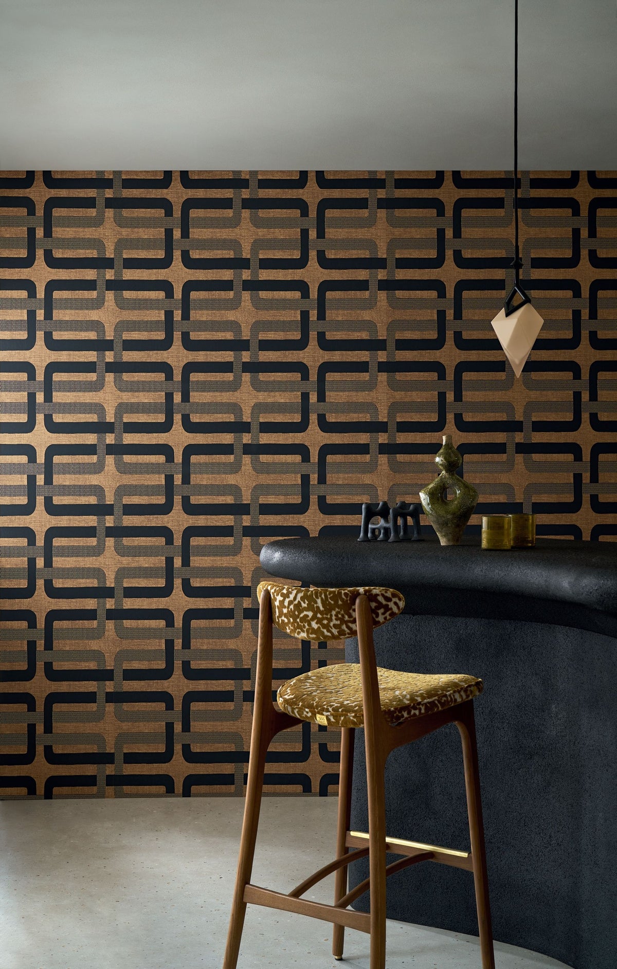 Casamance behang Tressora Matjara 76933160 in interieur