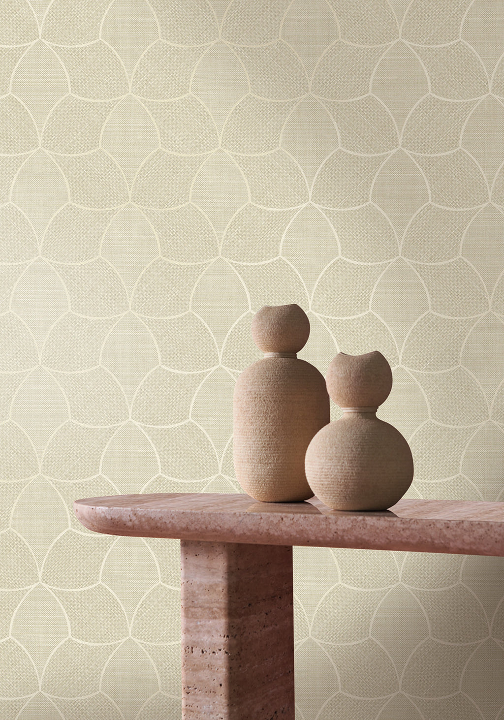 Casamance behang Tressora Tressana 76943262 in interieur