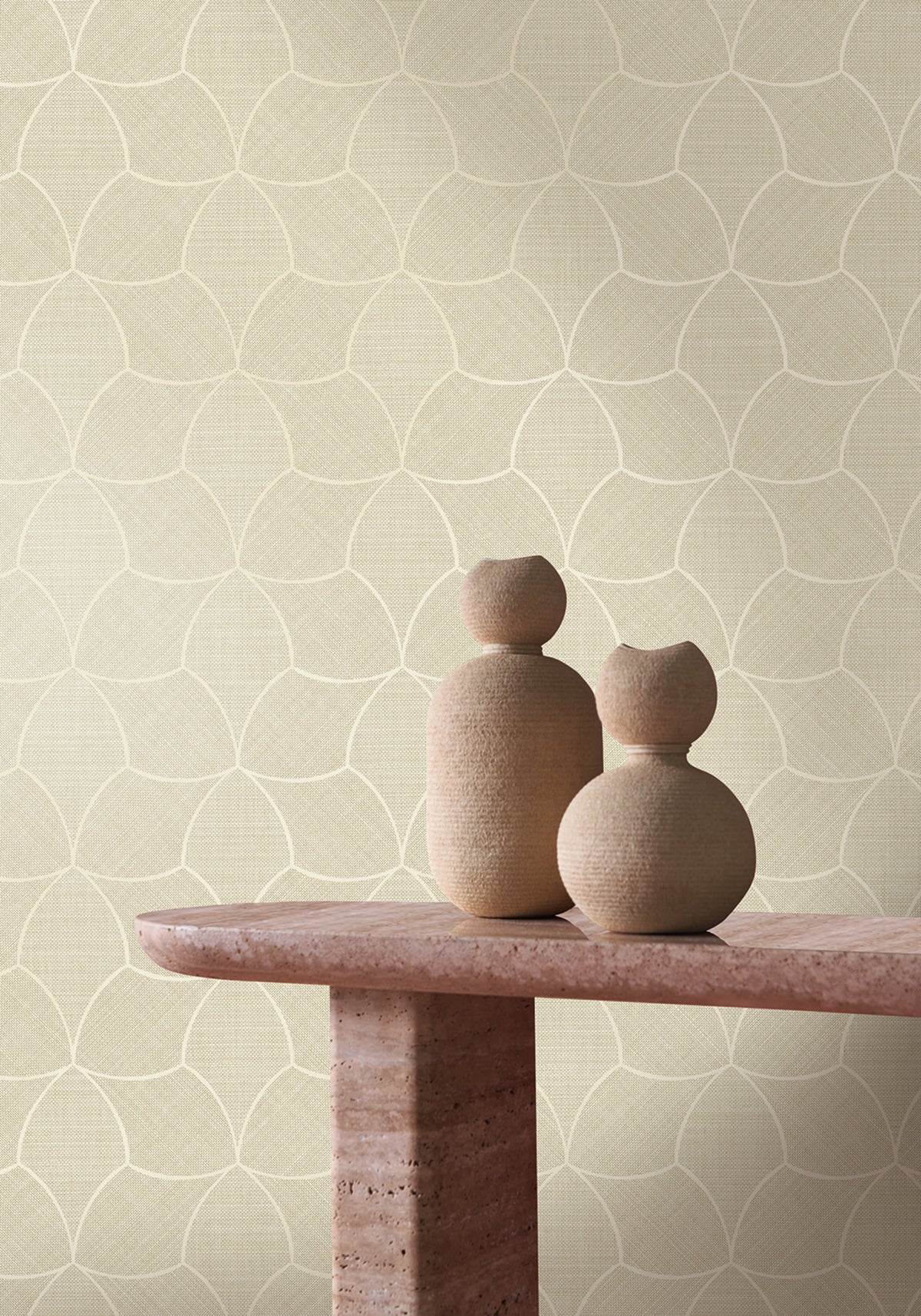 Casamance behang Tressora Tressana 76943262 in interieur