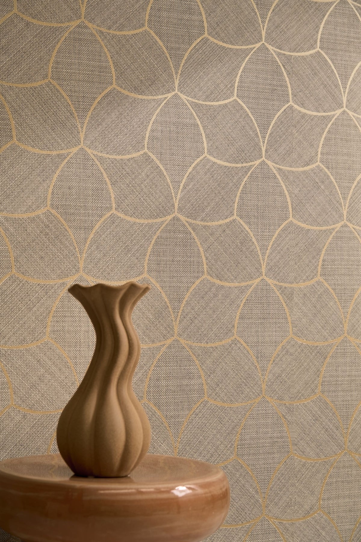Casamance behang Tressora Tressana 76943568 detail