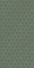 Casamance behang Tressora Tressana 76943670 céladon doré
