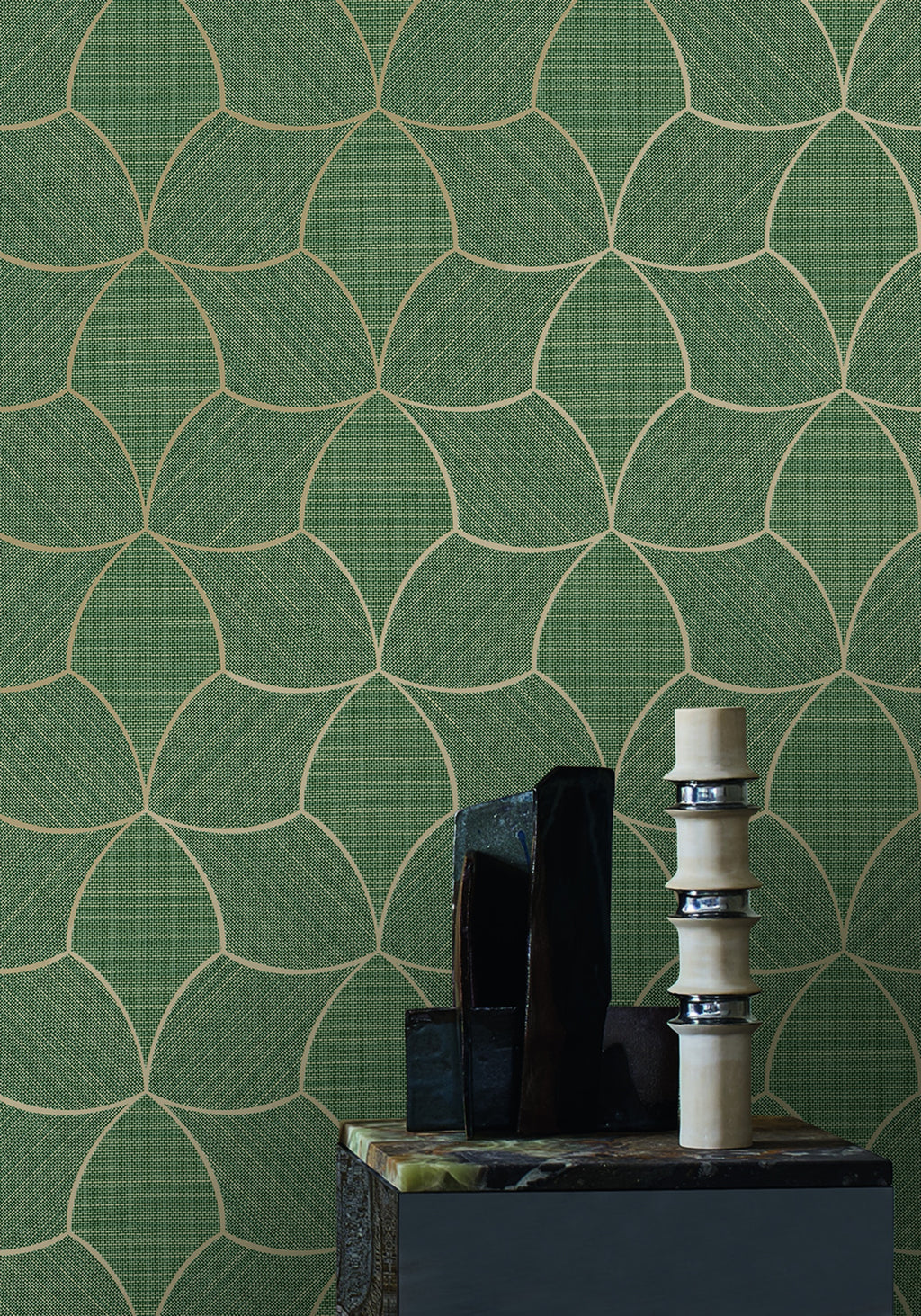 Casamance behang Tressora Tressana 76943670 in interieur