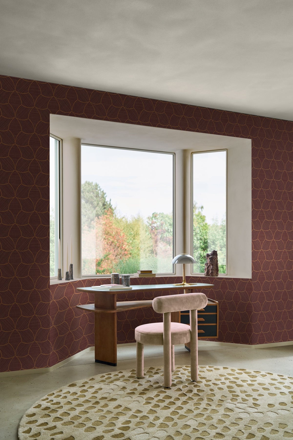 Casamance behang Tressora Tressana 76943976 in interieur