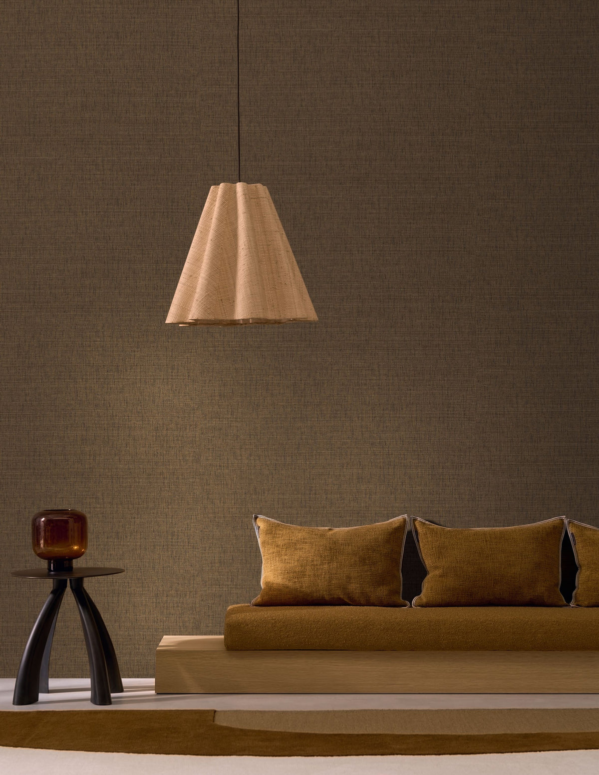 Casamance behang Tressora Fibra 76954996 in interieur