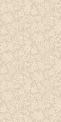 Casamance behang Broderies Pastel 76960202 sable (staal)