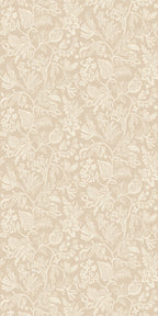 Casamance behang Broderies Pastel 76960202 sable