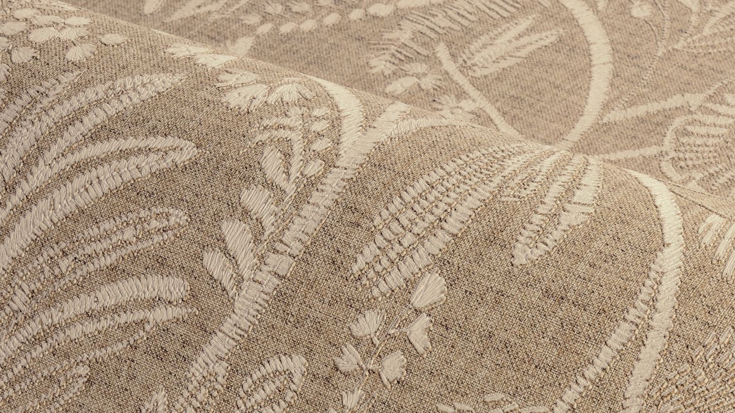 Casamance behang Broderies Pastel 76960304 detail