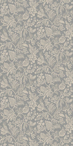 Casamance behang Broderies Pastel 76960508 pierre bleue