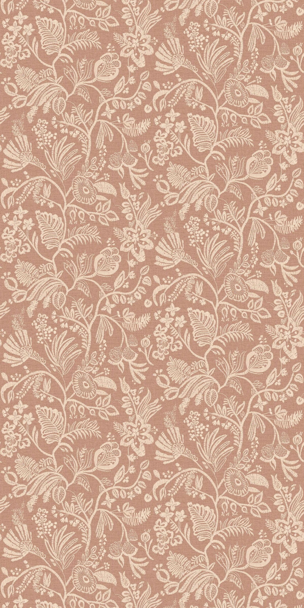 Casamance behang Broderies Pastel 76960610 nude