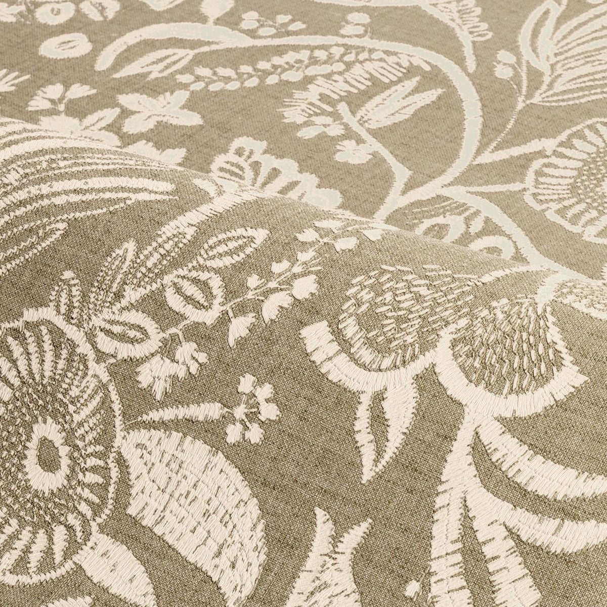 Casamance behang Broderies Pastel 76960916 detail