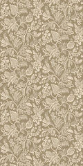 Casamance behang Broderies Pastel 76960916 kaki clair (staal)