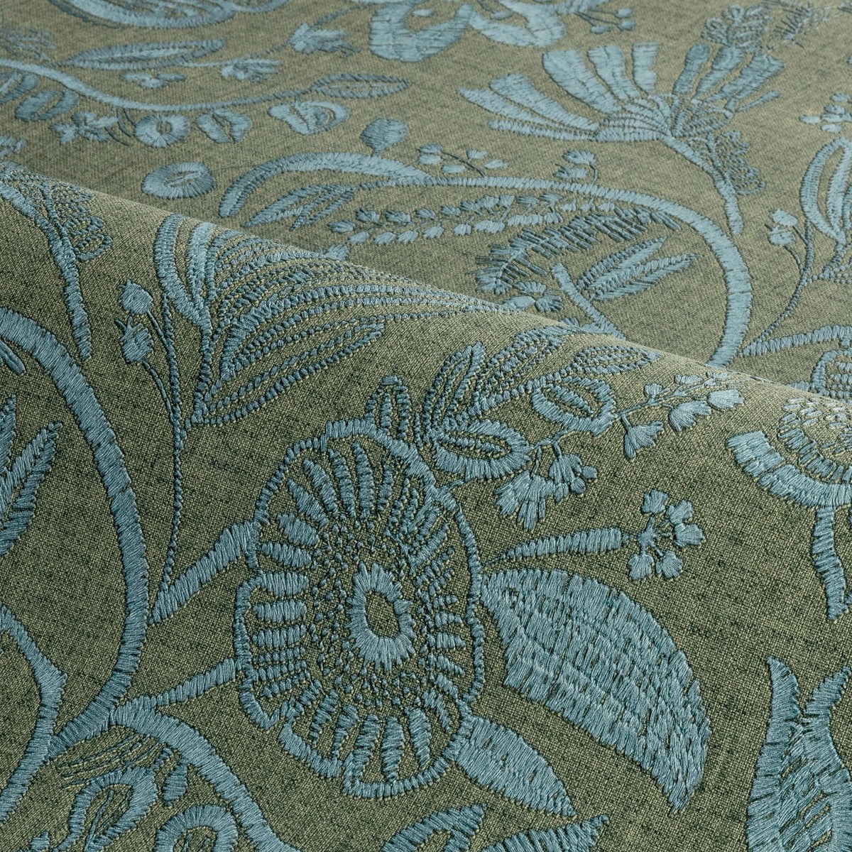 Casamance behang Broderies Pastel 76961018 detail