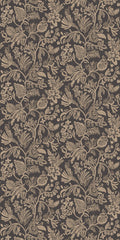 Casamance behang Broderies Pastel 76961120 ébène