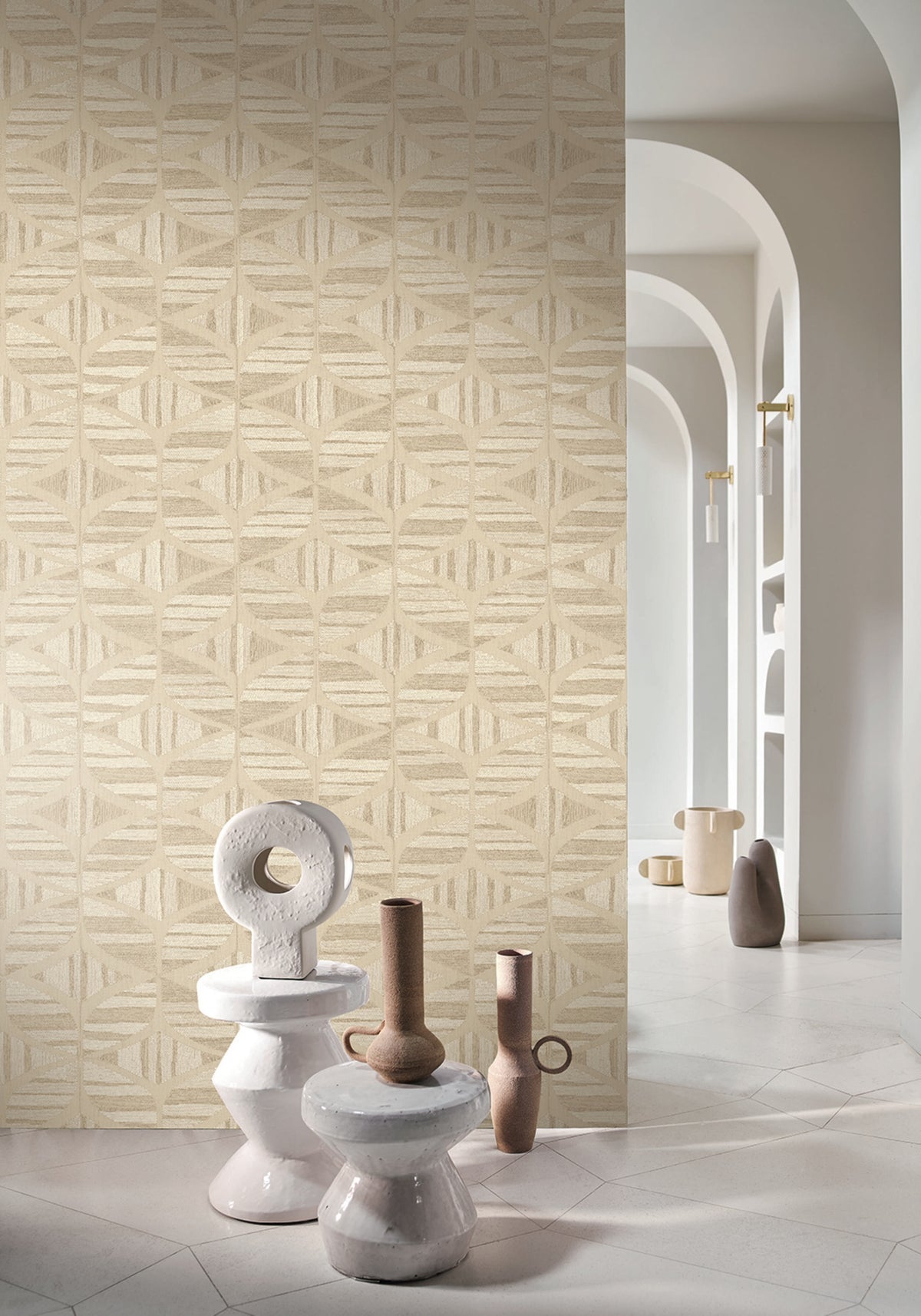 Casamance behang Broderies Filandra 76982140 in interieur