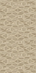 Casamance behang Broderies Filandra 76982344 lin kaki (staal)